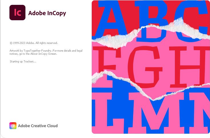 Adobe InCopy 2024 v19.0.0.151 (Full) ถาวร ตรวจสอบพิสูจน์อักษร